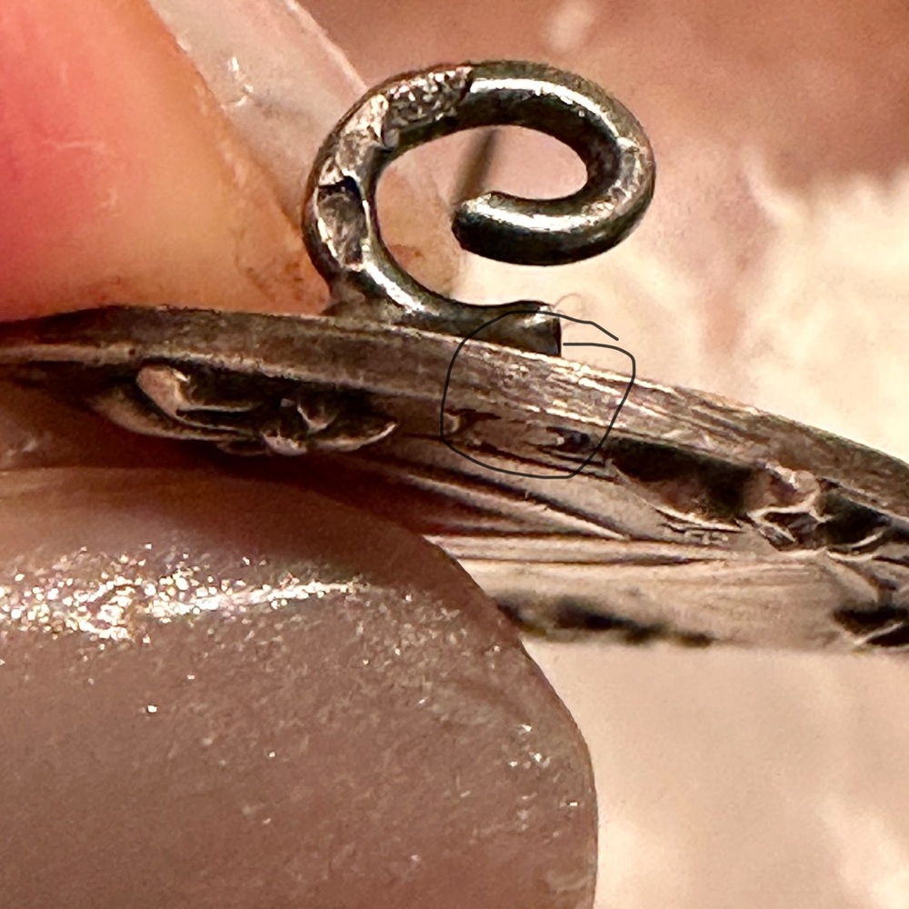 Beautiful Antique French Pin - Picture 6 of 8